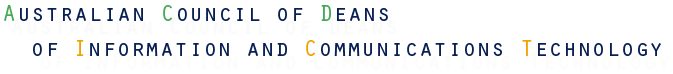  Australian
	Council of Deans of Information and Communications Technology
	page banner